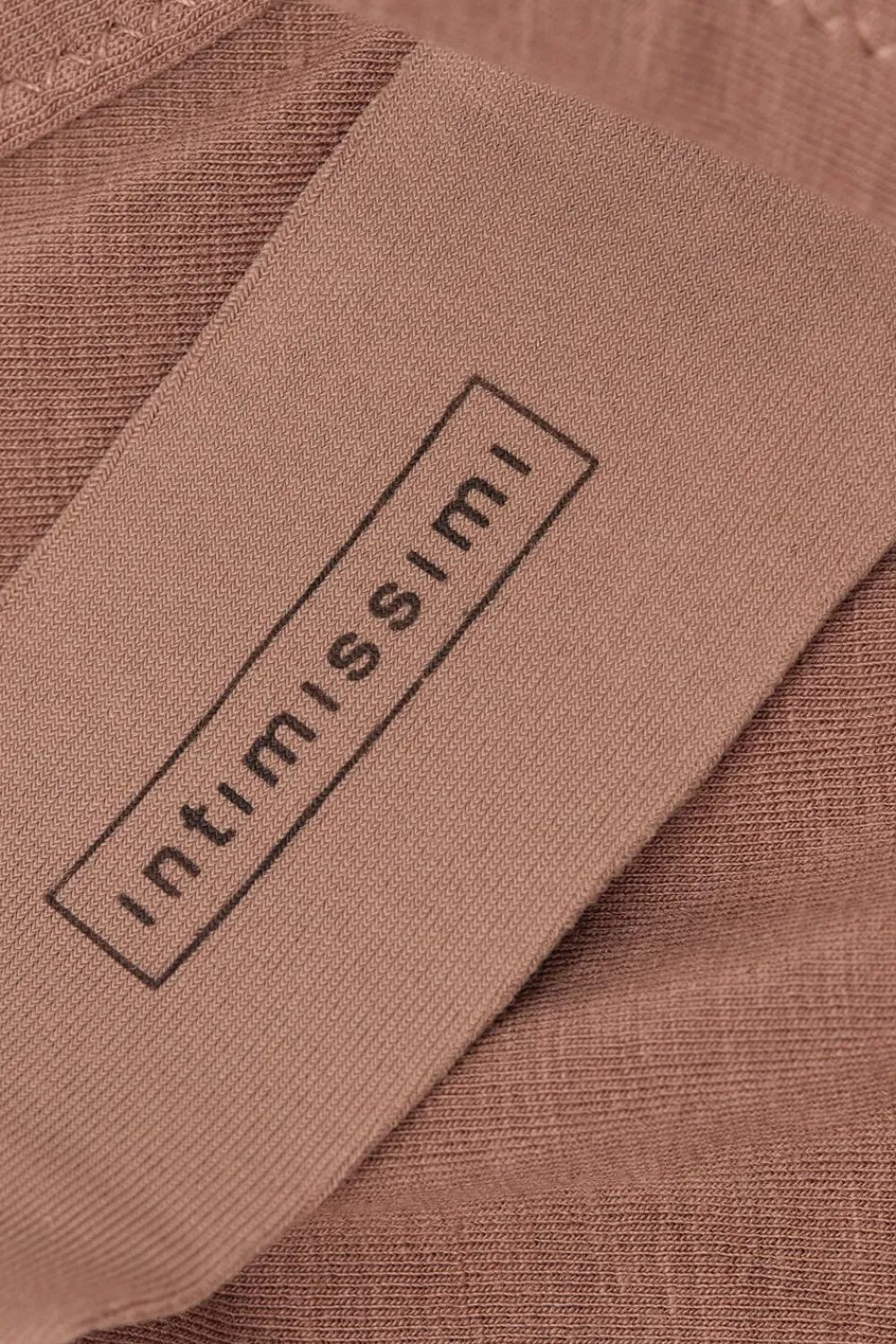 Balkonetki|Z Fiszbinami>Intimissimi Biustonosz Balkonetka Amalia z Bawełny Ultralight Cotton naturalny - 502i - caramel