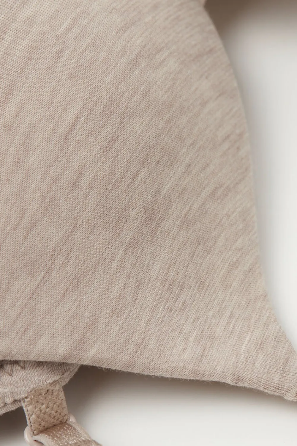 Trójkąty|Bez Fiszbin>Intimissimi Biustonosz bawełniany trójkątny Tiziana naturalny - 112i - sand melange