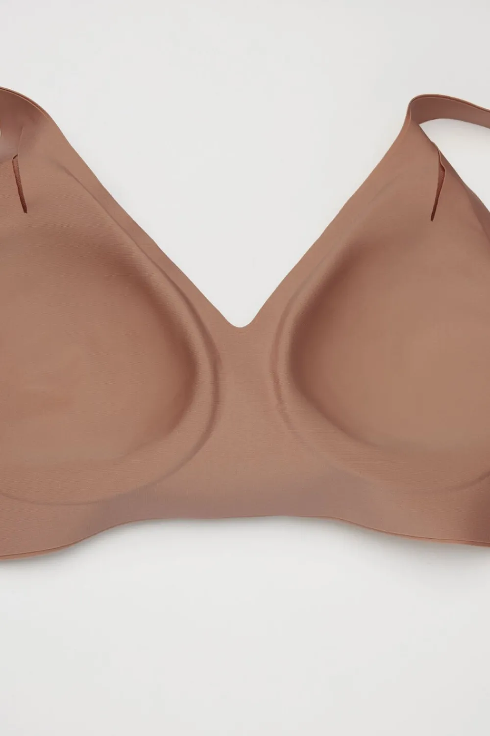Braletki|Usztywniane>Intimissimi Biustonosz Bra Top Aria z Mikrofibry naturalny - 502i - caramel