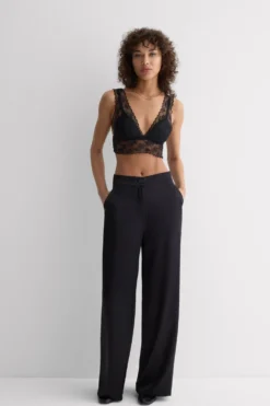Braletki|Topy>Intimissimi Biustonosz Bra Top The Art of Lingerie czarny - 019 - czarny