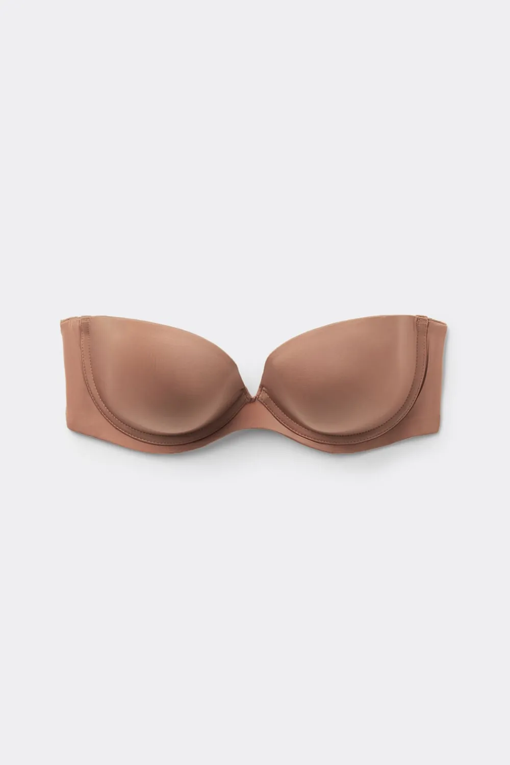 Bez Ramiączek|Z Fiszbinami>Intimissimi Biustonosz Opaska Anna z Mikrofibry Ultralight naturalny - 502i - caramel
