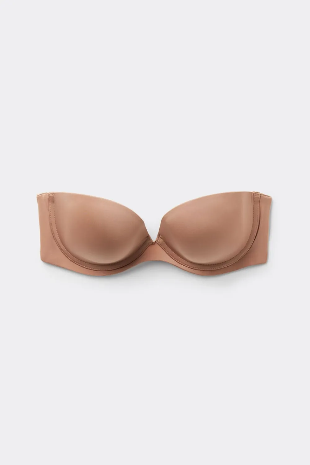 Bez Ramiączek|Z Fiszbinami>Intimissimi Biustonosz Opaska Anna z Mikrofibry Ultralight naturalny - 417i - cappuccino