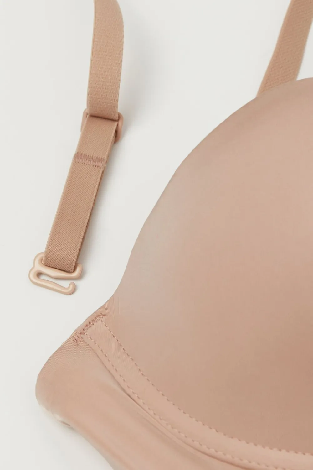 Bez Ramiączek|Z Fiszbinami>Intimissimi Biustonosz Opaska Anna z Mikrofibry Ultralight naturalny - 044 - honey