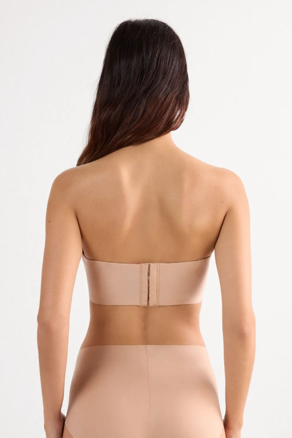 Bez Ramiączek|Bez Fiszbin>Intimissimi Biustonosz Opaska Daila z Mikrofibry Ultralight naturalny - 044 - honey