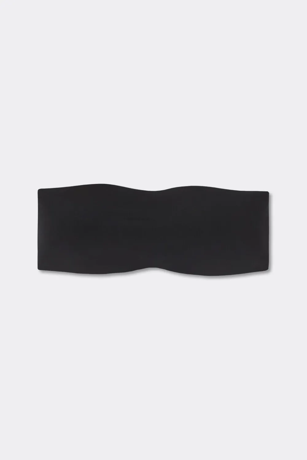 Bez Ramiączek|Bez Fiszbin>Intimissimi Biustonosz Opaska Ilaria z Mikrofibry Ultralight czarny - 019 - czarny