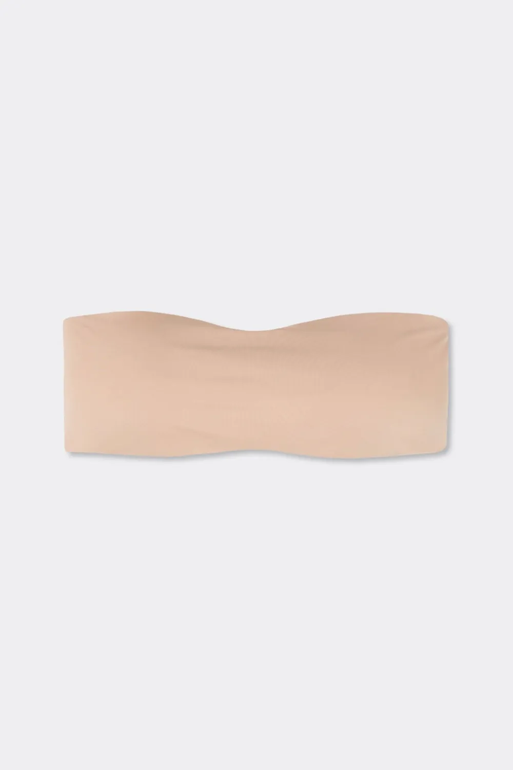Bez Ramiączek|Bez Fiszbin>Intimissimi Biustonosz Opaska Ilaria z Mikrofibry Ultralight - 044 - honey