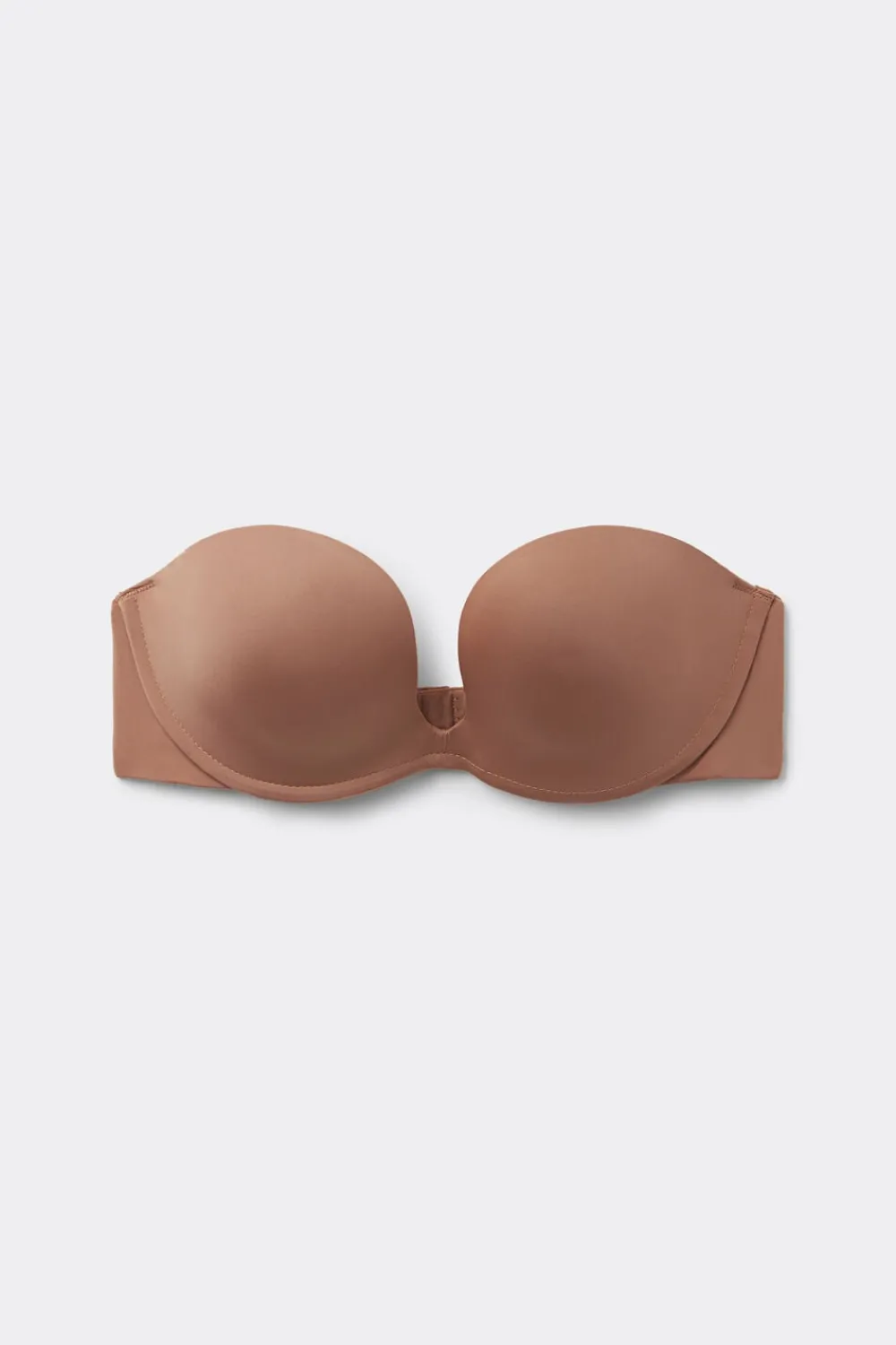 Bez Ramiączek|Z Fiszbinami>Intimissimi Biustonosz opaska Monica z mikrofibry Ultralight naturalny - 502i - caramel