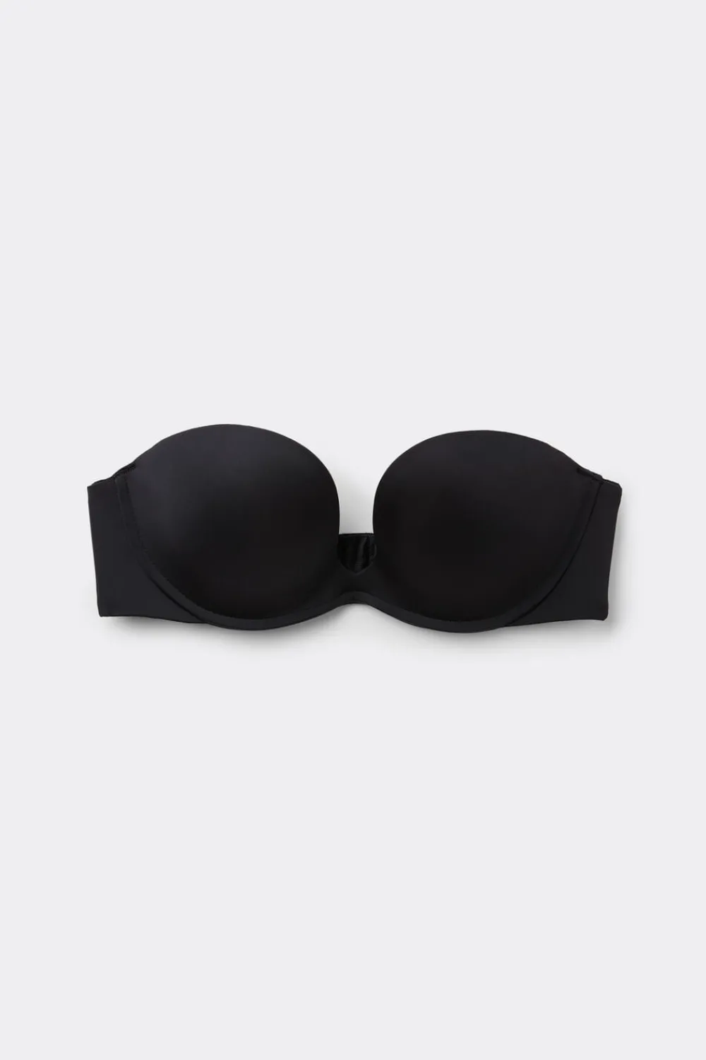 Bez Ramiączek|Z Fiszbinami>Intimissimi Biustonosz opaska Monica z mikrofibry Ultralight czarny - 019 - czarny