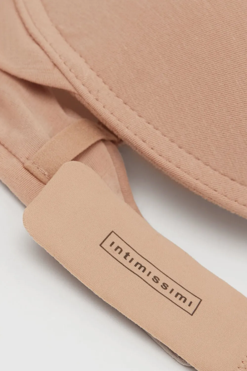 Push-up / Super Push-Up|Z Fiszbinami>Intimissimi Biustonosz Push-up Bellissima z Bawełny Ultralight Cotton naturalny - 044 - honey