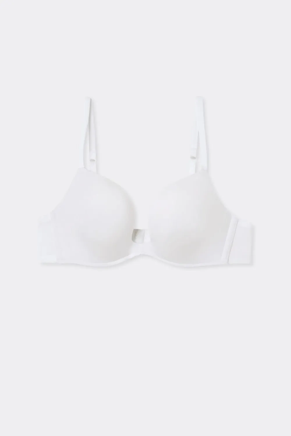 Push-up / Super Push-Up|Z Fiszbinami>Intimissimi Biustonosz push-up Monica z mikrofibry Ultralight biały - 001 - biały