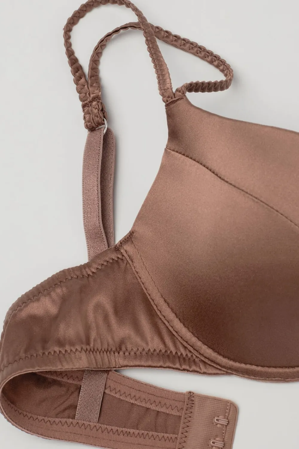 Push-up / Super Push-Up|Z Fiszbinami>Intimissimi Biustonosz Push-Up z Jedwabiu Bellissima naturalny - 502i - caramel