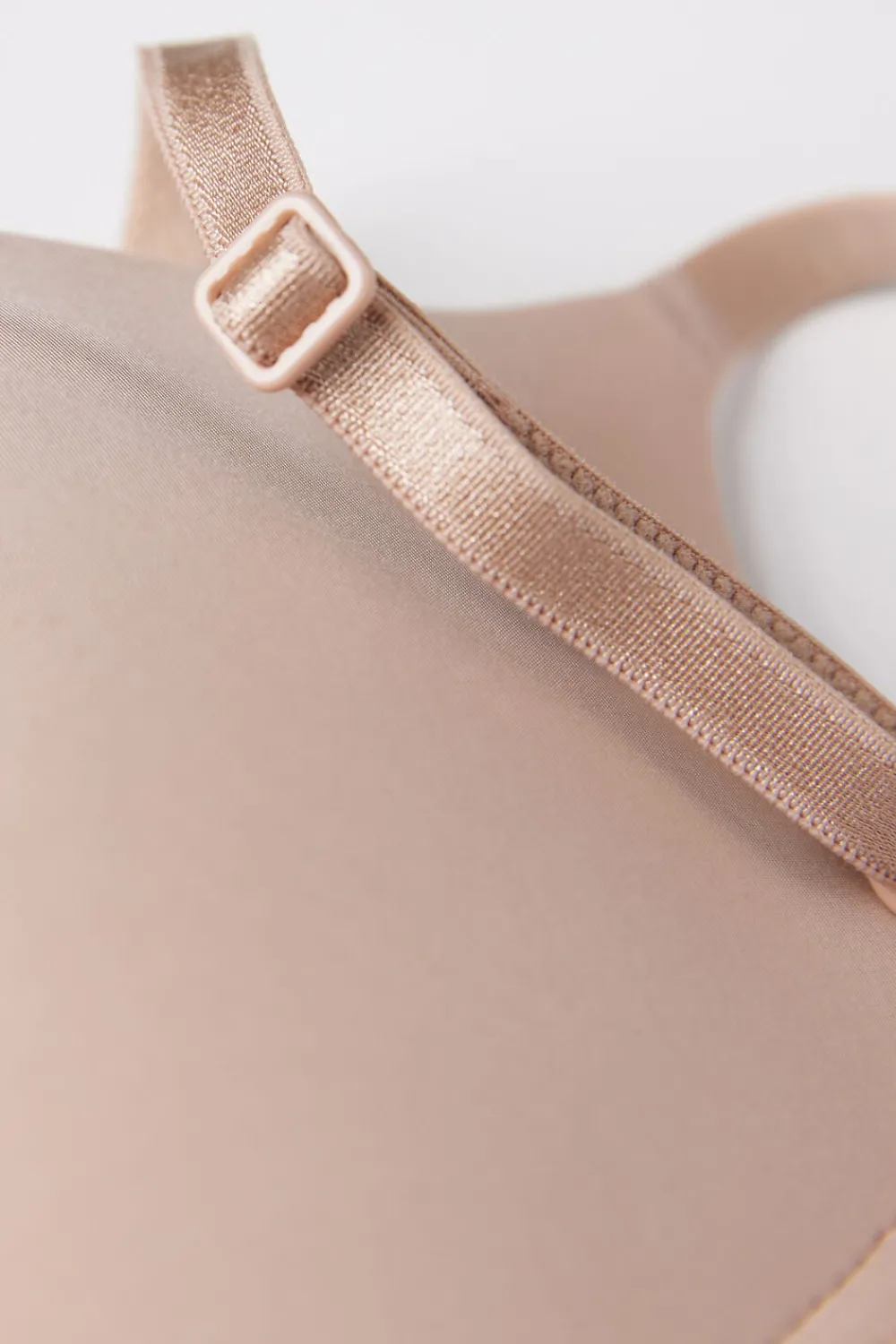 Push-up / Super Push-Up|Z Fiszbinami>Intimissimi Biustonosz super push-up Simona z mikrofibry Ultralight naturalny - 044 - honey
