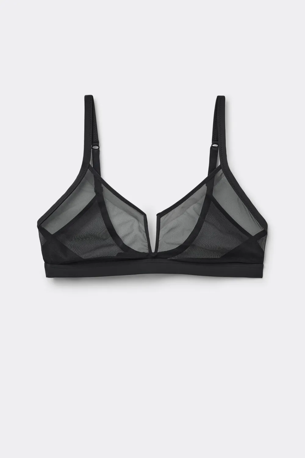 Trójkąty|Braletki>Intimissimi Biustonosz Trójkątny Invisible Touch czarny - 019 - czarny