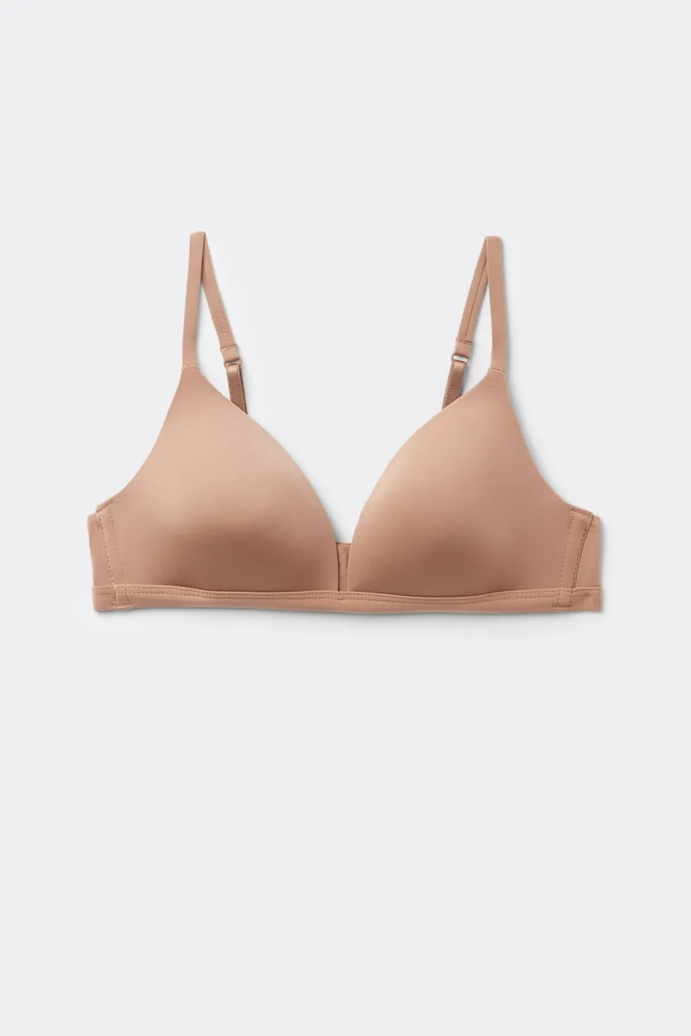 Trójkąty|Bez Fiszbin>Intimissimi Biustonosz trójkątny Tiziana z Mikrofibry Ultralight naturalny - 417i - cappuccino