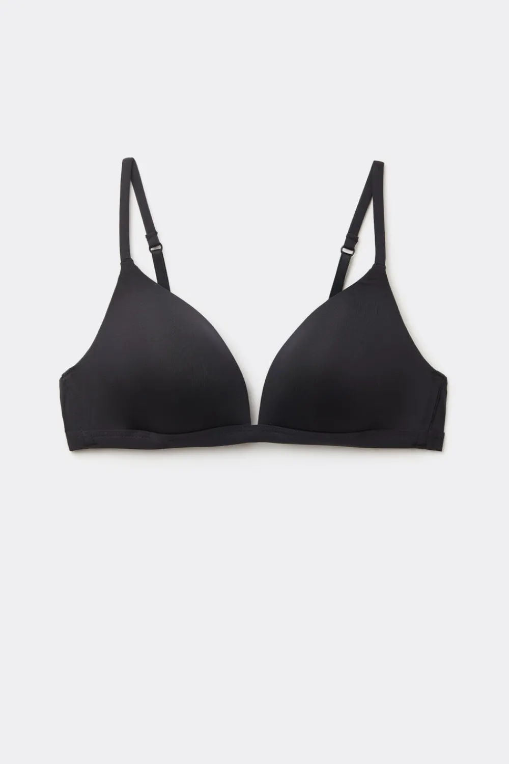 Trójkąty|Bez Fiszbin>Intimissimi Biustonosz trójkątny Tiziana z Mikrofibry Ultralight czarny - 019 - czarny