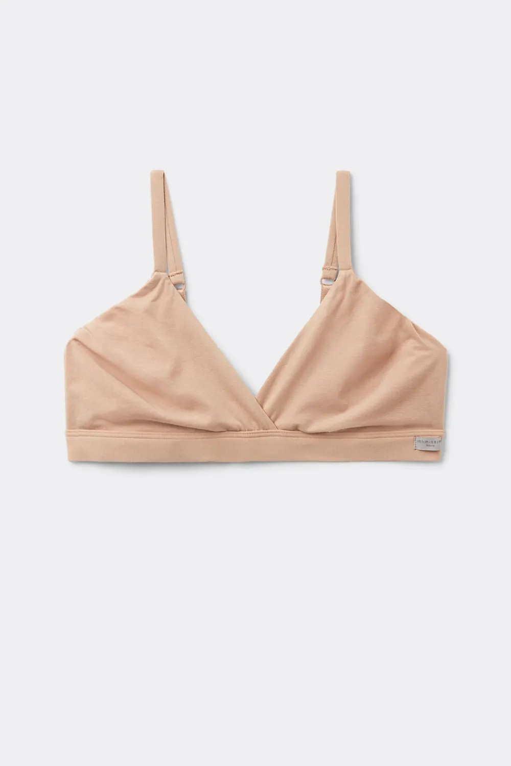 Trójkąty|Bez Fiszbin>Intimissimi Biustonosz trójkątny z bawełny Emma naturalny - 044 - honey