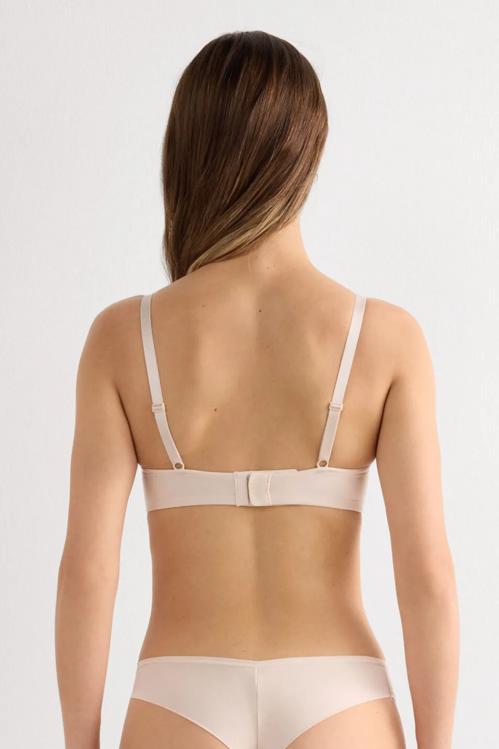 Trójkąty|Bez Fiszbin>Intimissimi Biustonosz trójkątny z mikrofibry Ultralight Adele naturalny - 2280 - cream