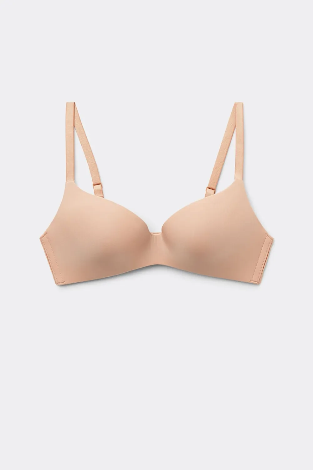 Trójkąty|Bez Fiszbin>Intimissimi Biustonosz trójkątny z mikrofibry Ultralight Adele naturalny - 044 - honey