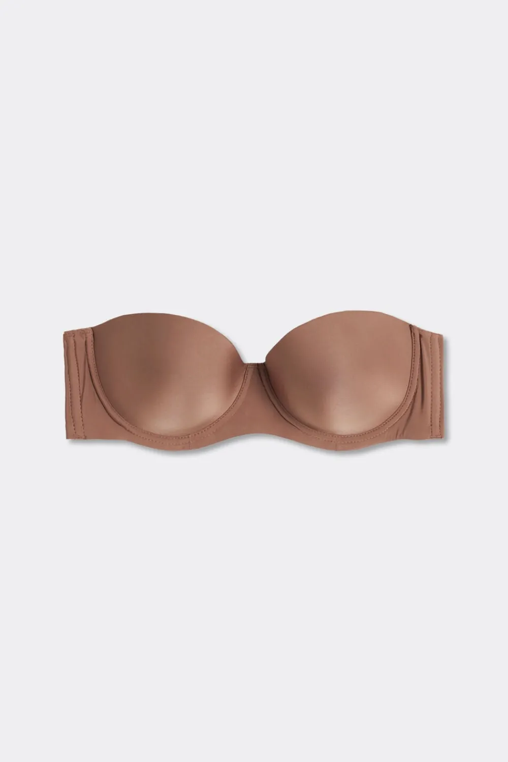 Bez Ramiączek|Z Fiszbinami>Intimissimi Biustonosz typu opaska Giada, z mikrofibry naturalny - 502i - caramel