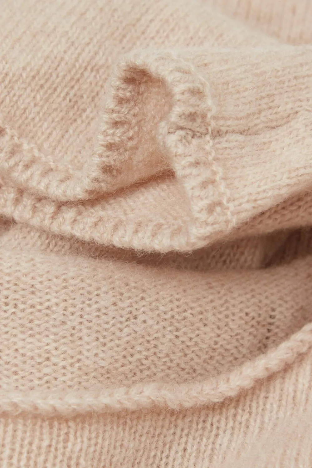 Bluzki Z Długim Rękawem|Odzież Domowa>Intimissimi Bluzka z Długim Rękawem 100% Kaszmir beige - 712j - beż melanż