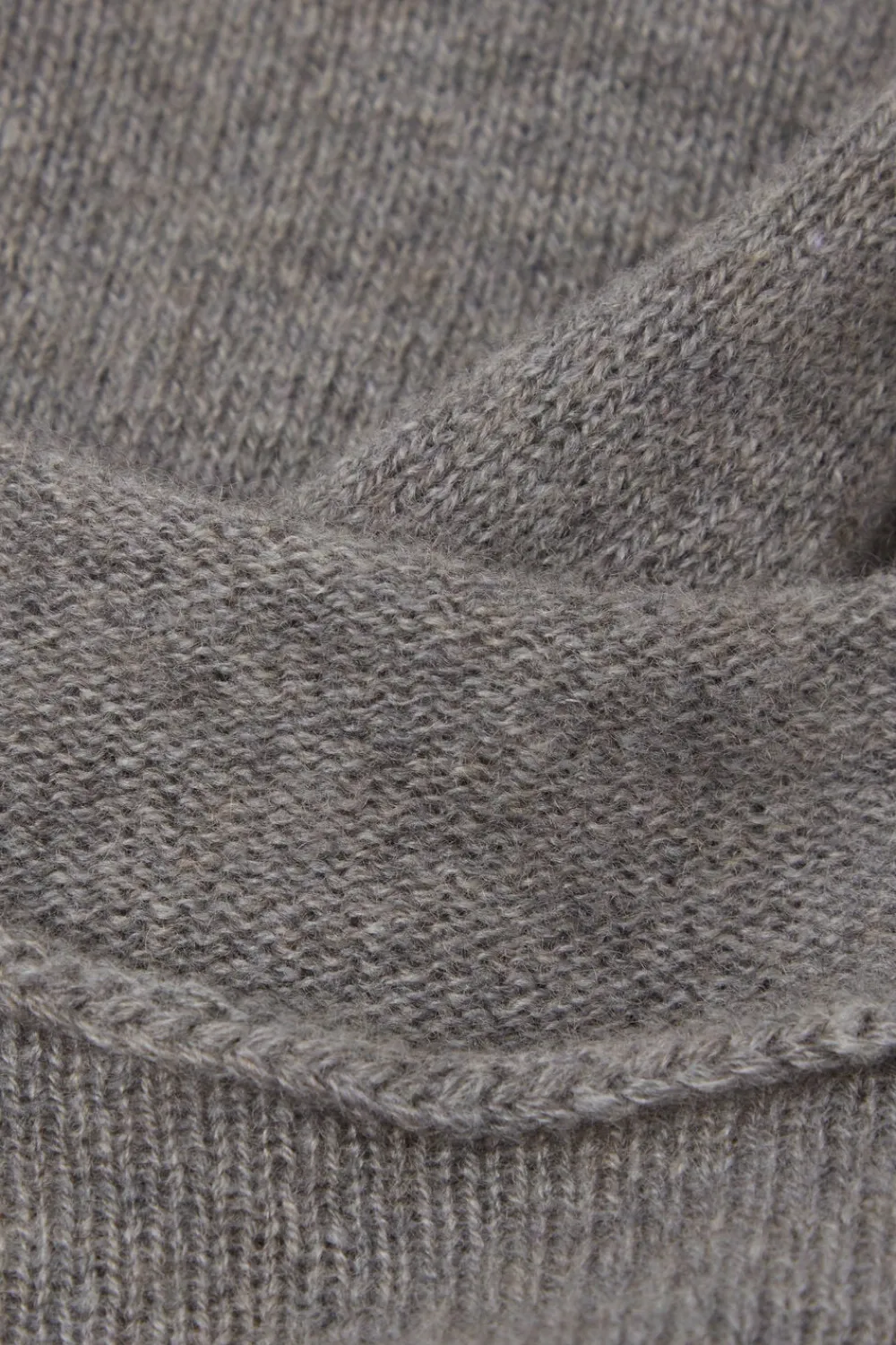Bluzki Z Długim Rękawem|Odzież Domowa>Intimissimi Bluzka z Długim Rękawem 100% Kaszmir szary - 456j - medium grey mel