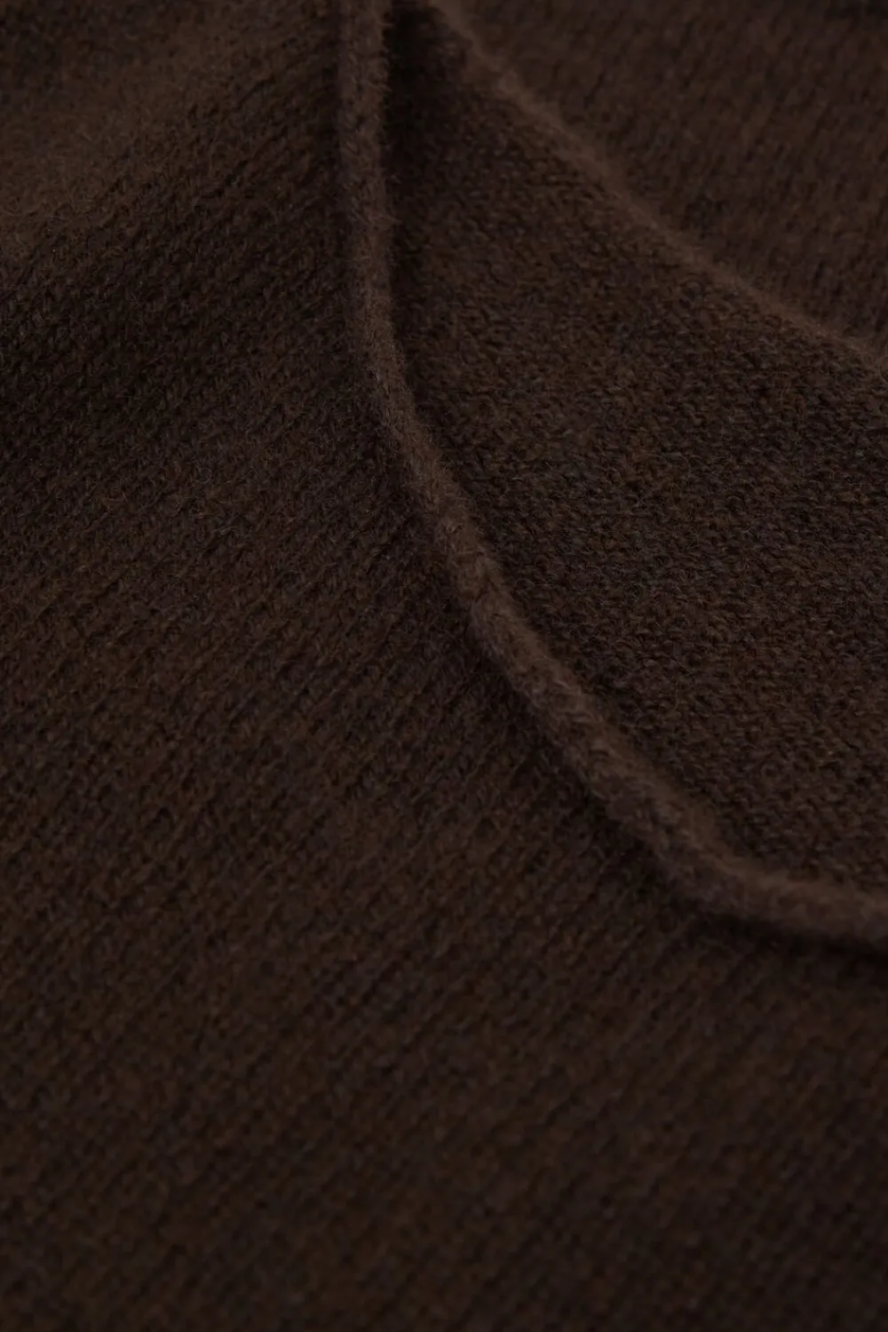 Bluzki Z Długim Rękawem|Odzież Domowa>Intimissimi Bluzka z Długim Rękawem 100% Kaszmir - 174k - dark brown