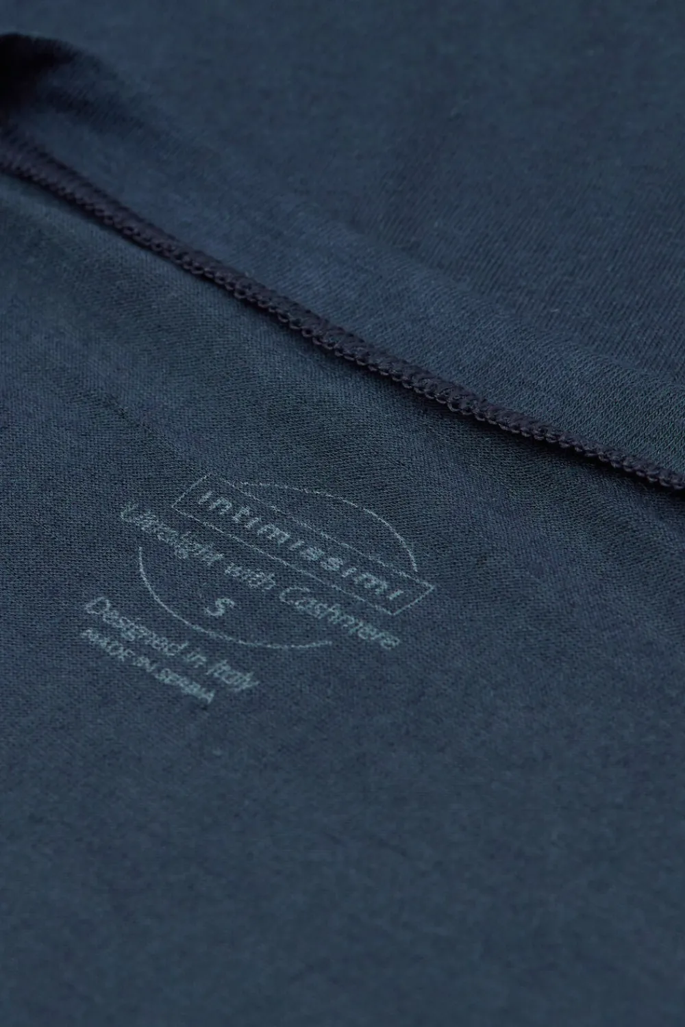 Bluzki Z Długim Rękawem|Ultralight Z Kaszmirem>Intimissimi Bluzka z Długim Rękawem z Modalu Ultralight z Dodatkiem Kaszmiru i Głębokim Okrągłym Dekoltem niebieski - 1467 - intensywny niebieski