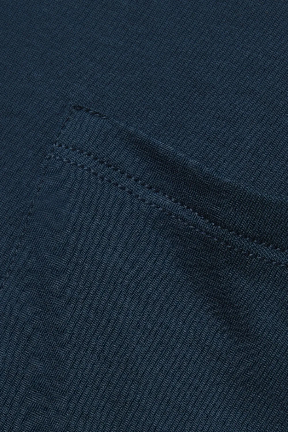 T-shirty|Bawełna>Intimissimi Bluzka z Krótkim Rękawem i Kieszonką z Bawełny Ultrafresh niebieski - 1467 - intensywny niebieski