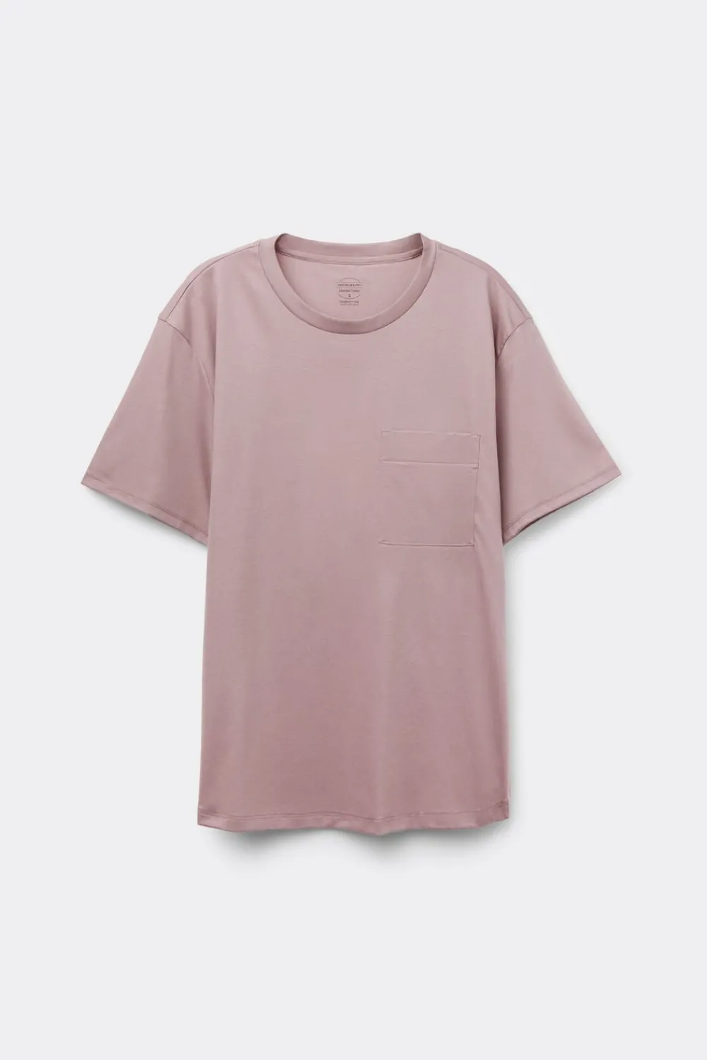 Piżamy Krótkie>Intimissimi Bluzka z Krótkim Rękawem z Bawełny Elevated Cotton fioletowy - 947j - shadow mauve