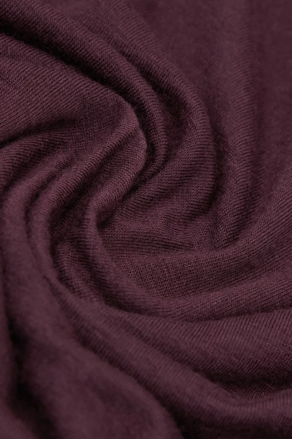 Bluzki Z Długim Rękawem|Ultralight Z Kaszmirem>Intimissimi Bluzka z Modalu z Dekoltem w Łódkę - 028k - dark burgundy