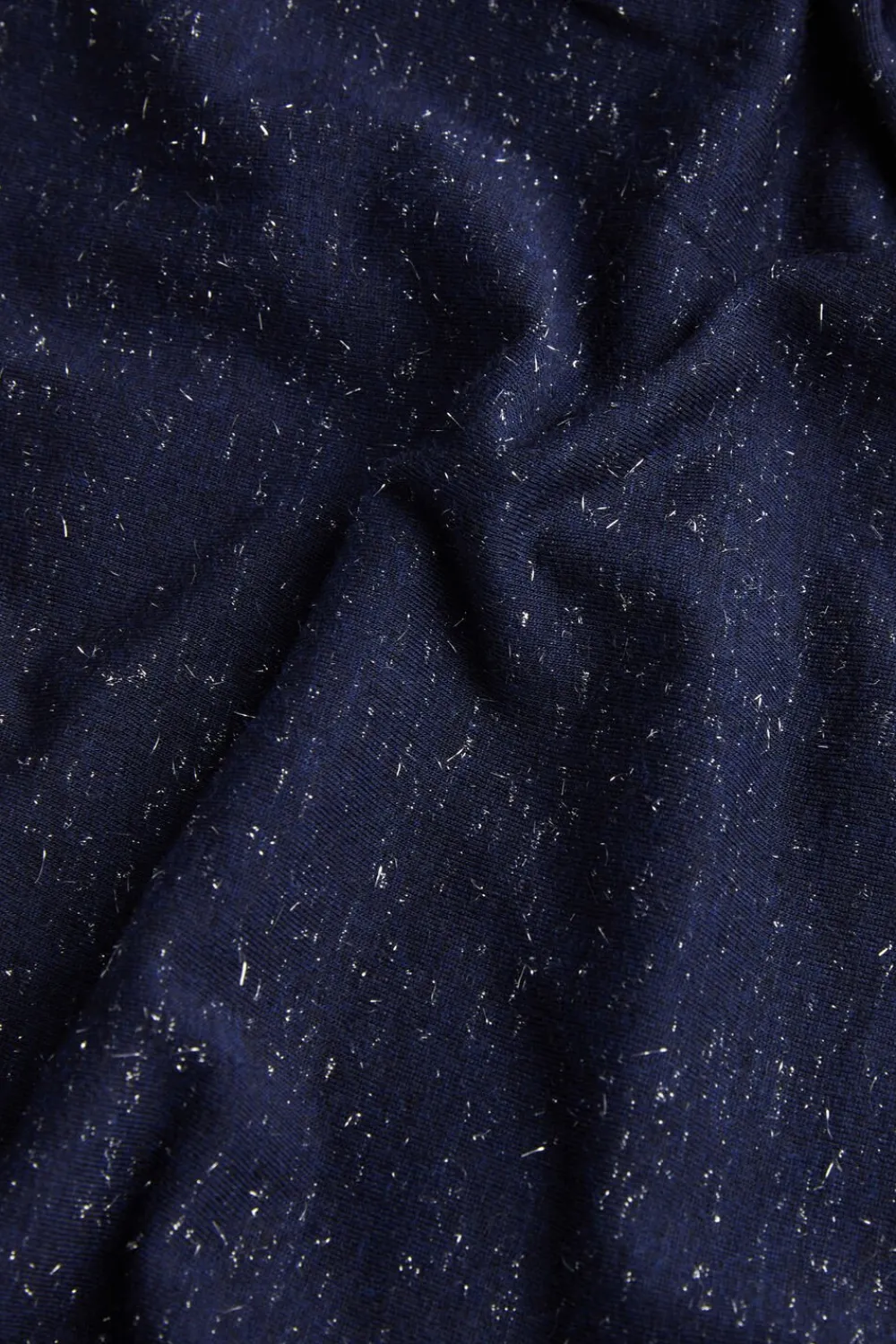 Bluzki Z Długim Rękawem|Ultralight Z Kaszmirem>Intimissimi Bluzka z Okrągłym Dekoltem z Lekkiego Modalu z Dodatkiem Kaszmiru Lamé niebieski - 451j - blu intenso lame'