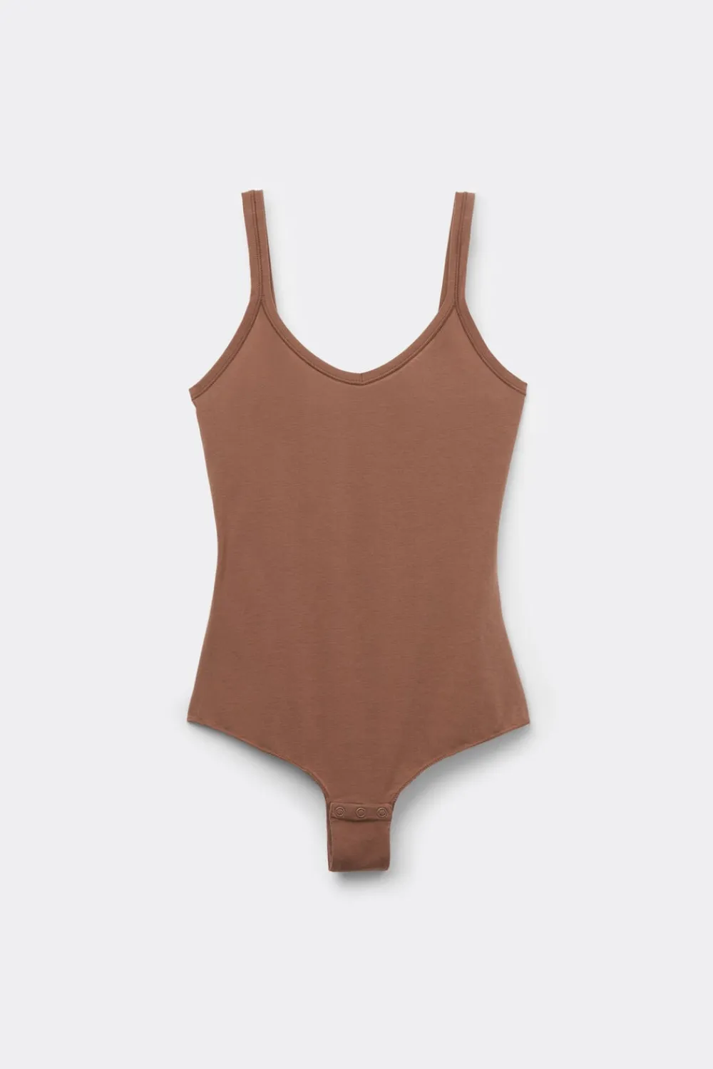 Body|Bawełna Ultralight>Intimissimi Body bez Rękawów z Bawełny Ultralight Cotton - 502i - caramel