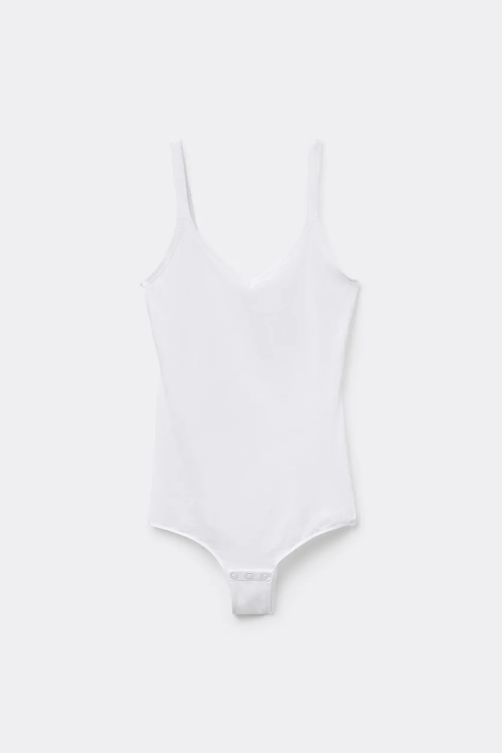 Body|Bawełna Ultralight>Intimissimi Body bez Rękawów z Bawełny Ultralight Cotton biały - 001 - biały