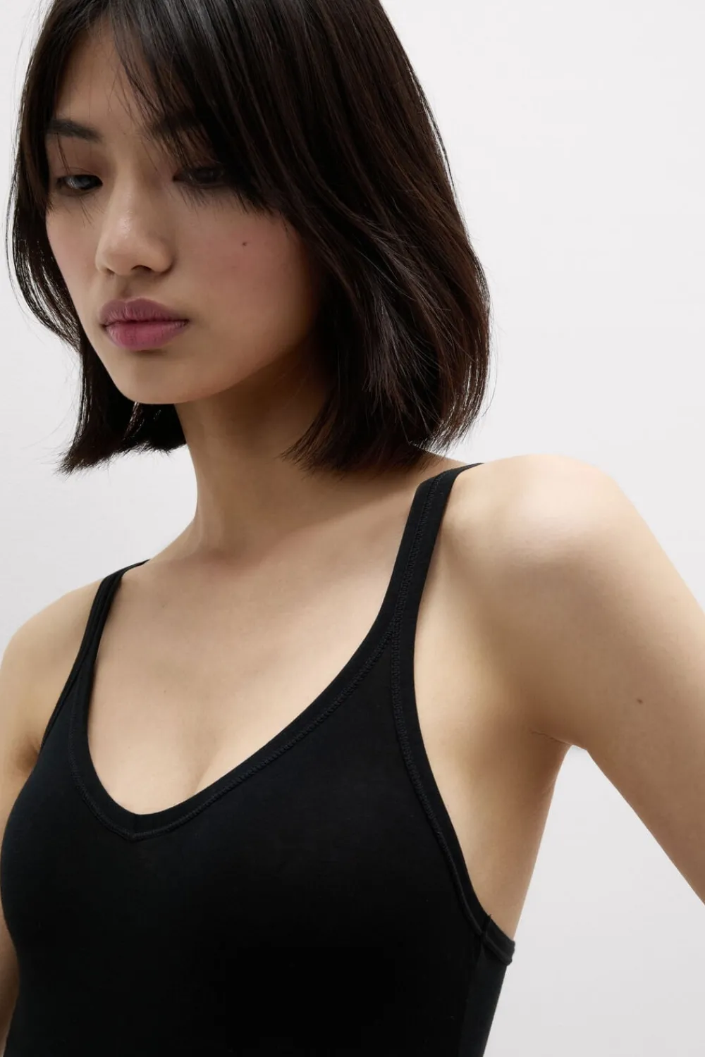 Body|Bawełna Ultralight>Intimissimi Body bez Rękawów z Bawełny Ultralight Cotton czarny - 019 - czarny