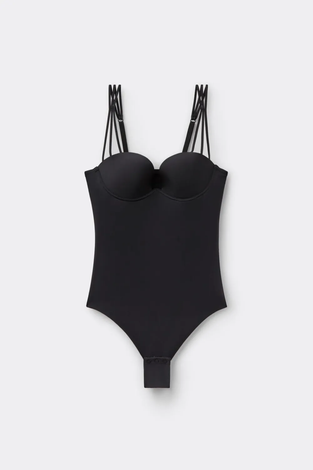 Body|Mikrofibra>Intimissimi Body Ilenia z Mikrofibry Ultralight czarny - 019 - czarny