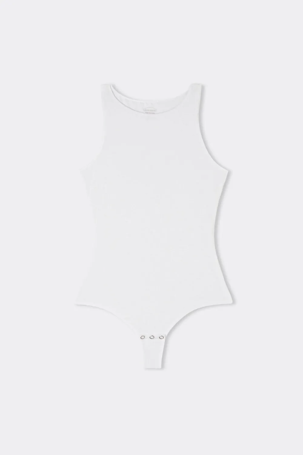 Body|Fresh Bamboo>Intimissimi Body na Szerokich Ramiączkach z Tkaniny Fresh Bamboo biały - 7478 - bianco latte