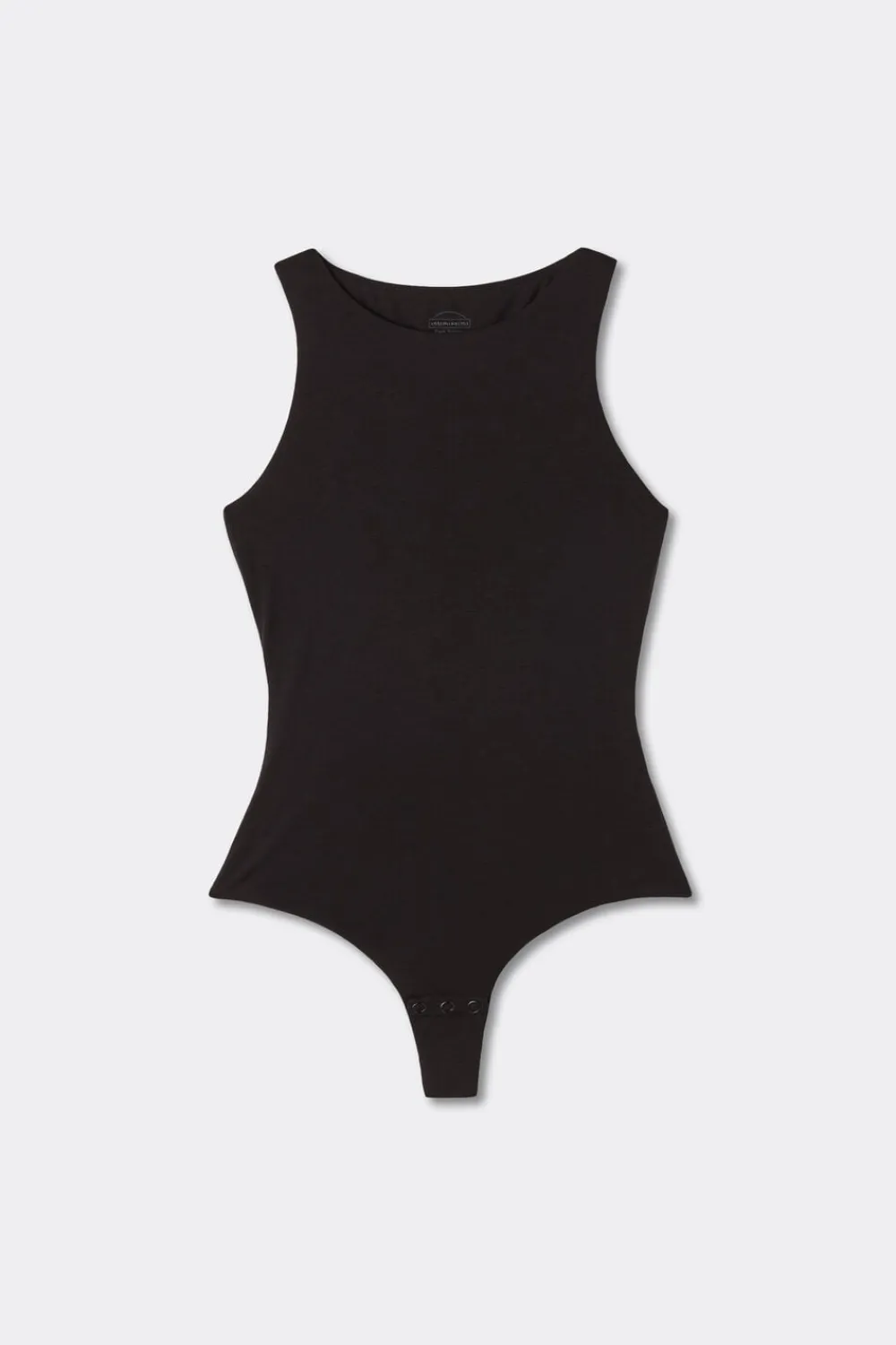 Body|Fresh Bamboo>Intimissimi Body na Szerokich Ramiączkach z Tkaniny Fresh Bamboo czarny - 019 - czarny