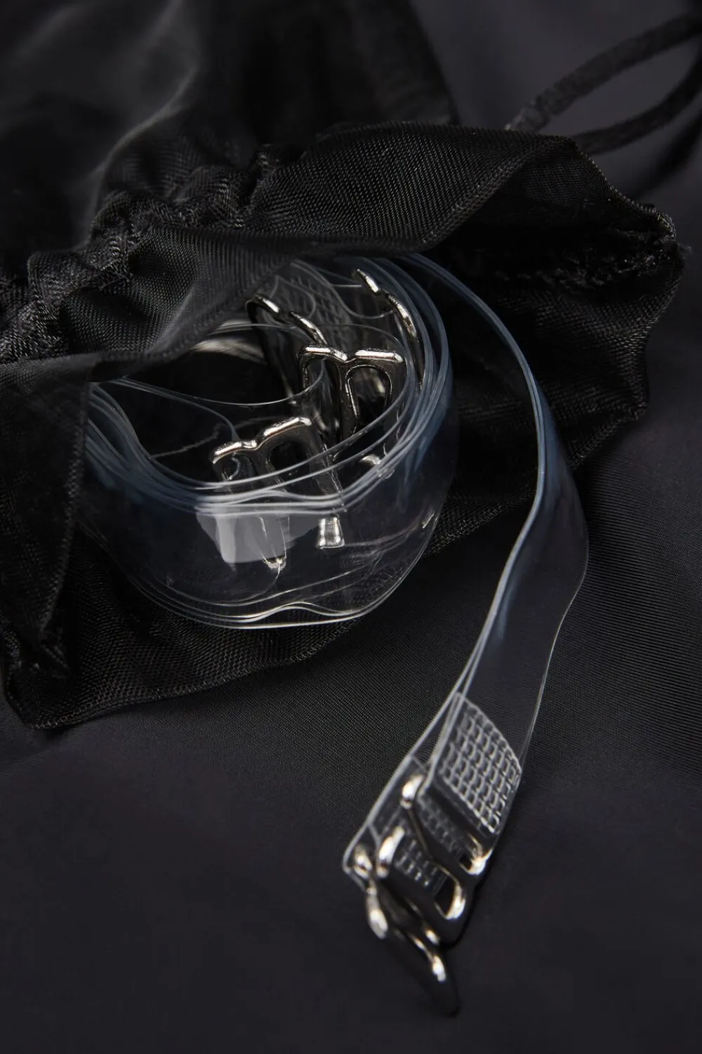 Body|Mikrofibra>Intimissimi Body Sexy Back z Mikrofibry Ultralight czarny - 019 - czarny