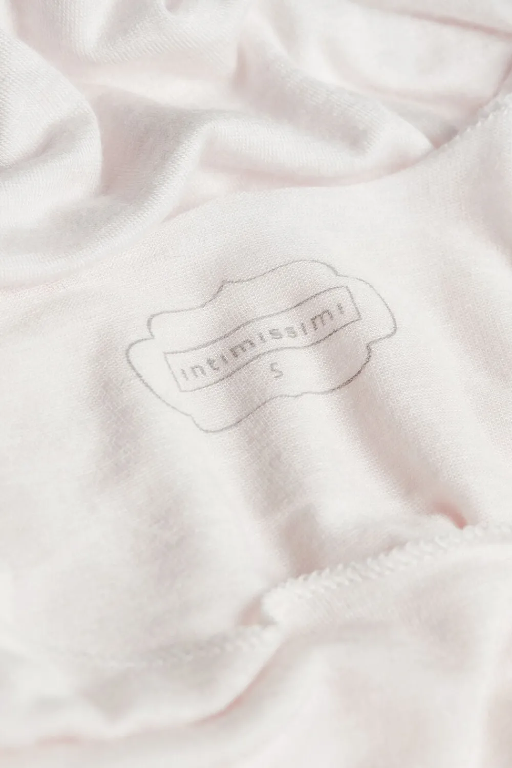 Body|Ultralight Z Kaszmirem>Intimissimi Body z Długim Rękawem z Modalu i Kaszmiru kremowy - 231i - vaniglia