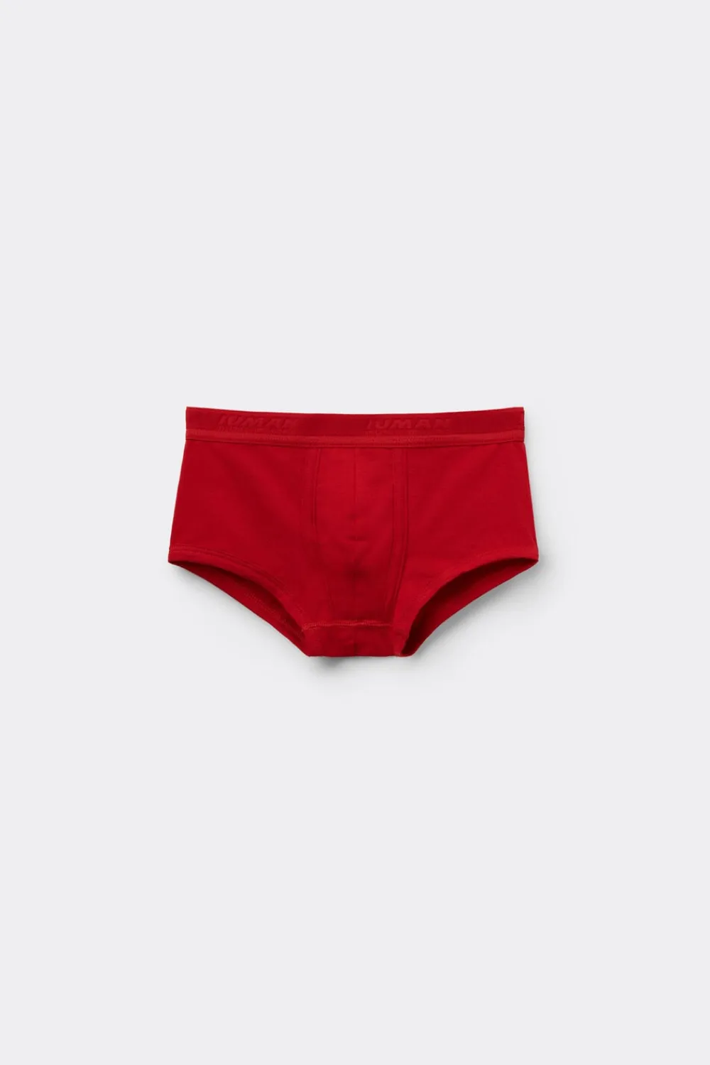 Chłopiec>Intimissimi Bokserki Dziecięce z Bawełny Superior z Logo czerwony - 5222 - rosso intenso/rosso