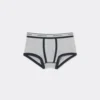 Chłopiec>Intimissimi Bokserki Dziecięce z Bawełny Superior z Logo - 387i - grigio melange chiaro/blu notte