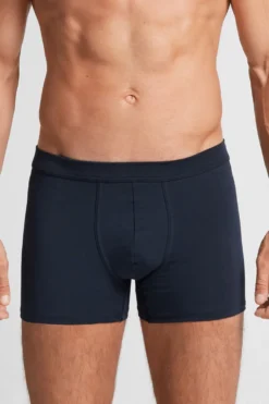 Bokserki|Bawełna Superior>Intimissimi Bokserki Elastyczne z Bawełny Superior niebieski - 800 - blu notte