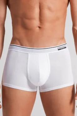 Bokserki>Intimissimi Bokserki Super Fresh z Mikrosiateczki biały - 001 - biały