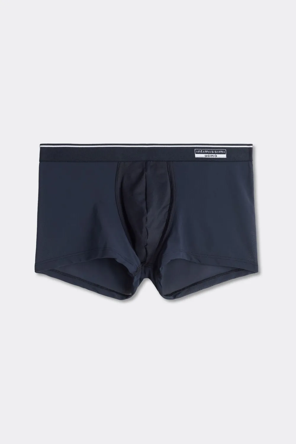 Bokserki>Intimissimi Bokserki Super Fresh z Mikrosiateczki niebieski - 800 - blu notte