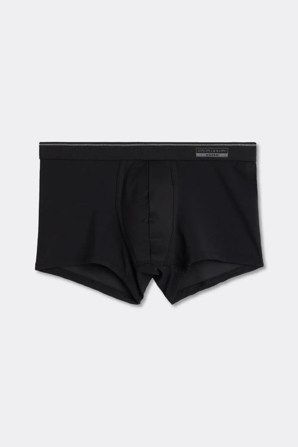 Bokserki>Intimissimi Bokserki Super Fresh z Mikrosiateczki czarny - 019 - czarny