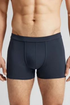 Bokserki|Bawełna Superior>Intimissimi Bokserki z Bawełny Superior niebieski - 800 - blu notte