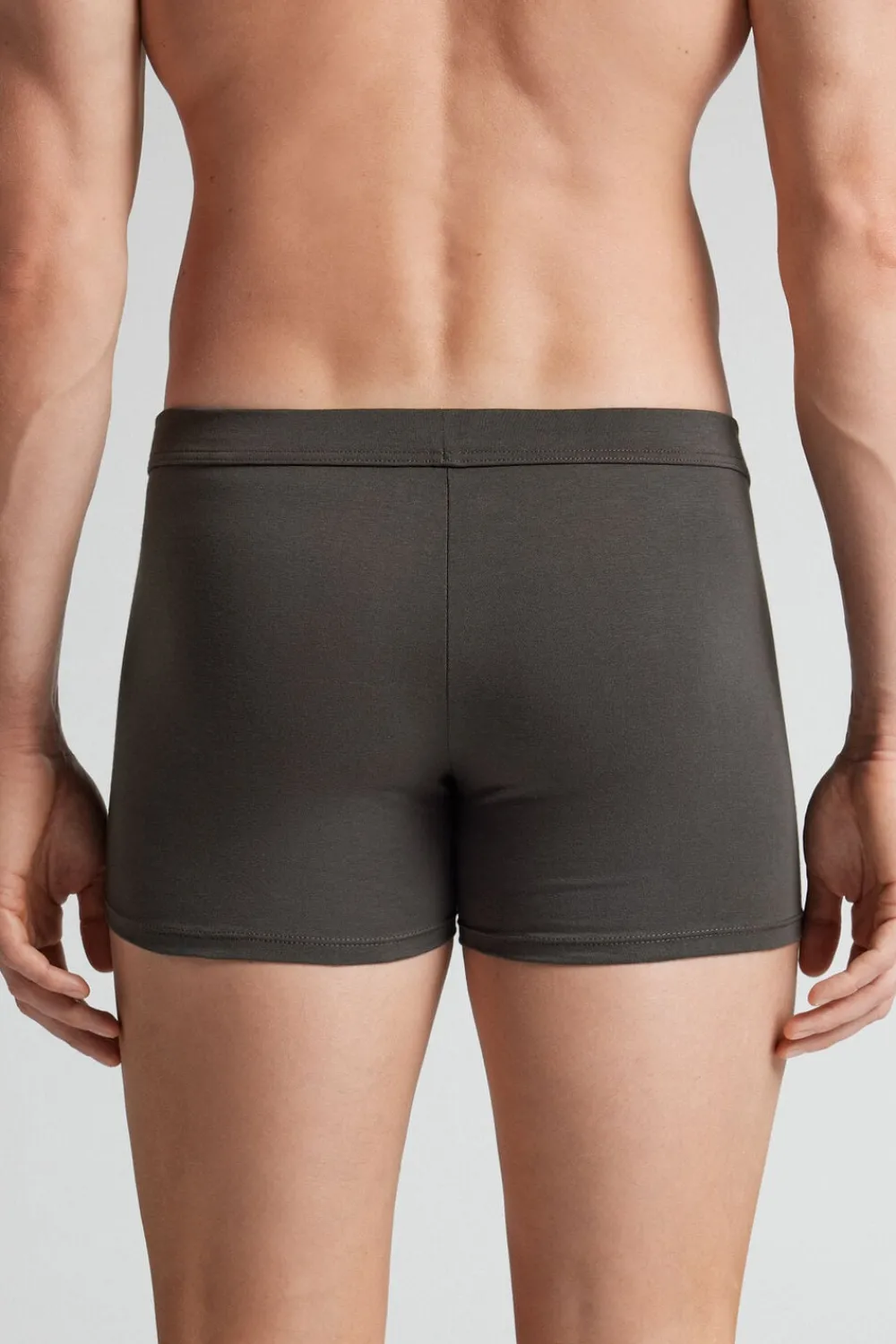 Bokserki|Bawełna Superior>Intimissimi Bokserki z Bawełny Superior szary - 4712 - dark grey