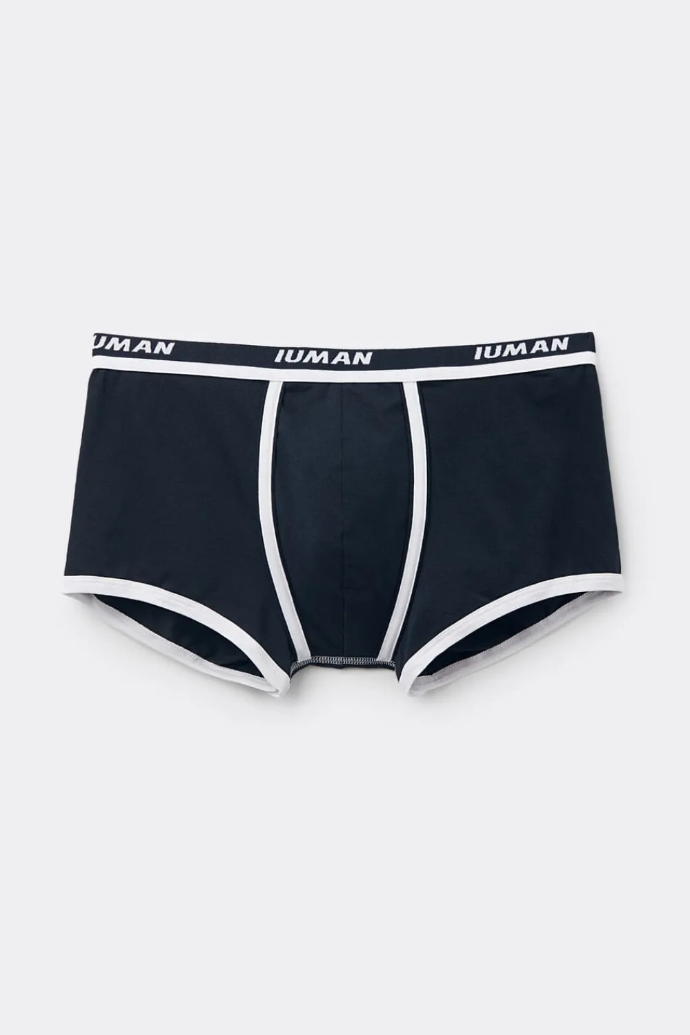 Bokserki|Bawełna Superior>Intimissimi Bokserki z Bawełny Superior z Logo niebieski - 3481 - blu notte/bianco