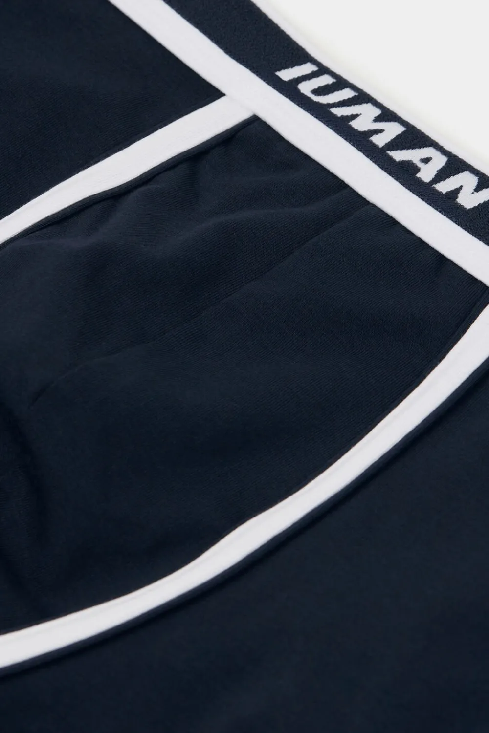 Bokserki|Bawełna Superior>Intimissimi Bokserki z Bawełny Superior z Logo niebieski - 3481 - blu notte/bianco