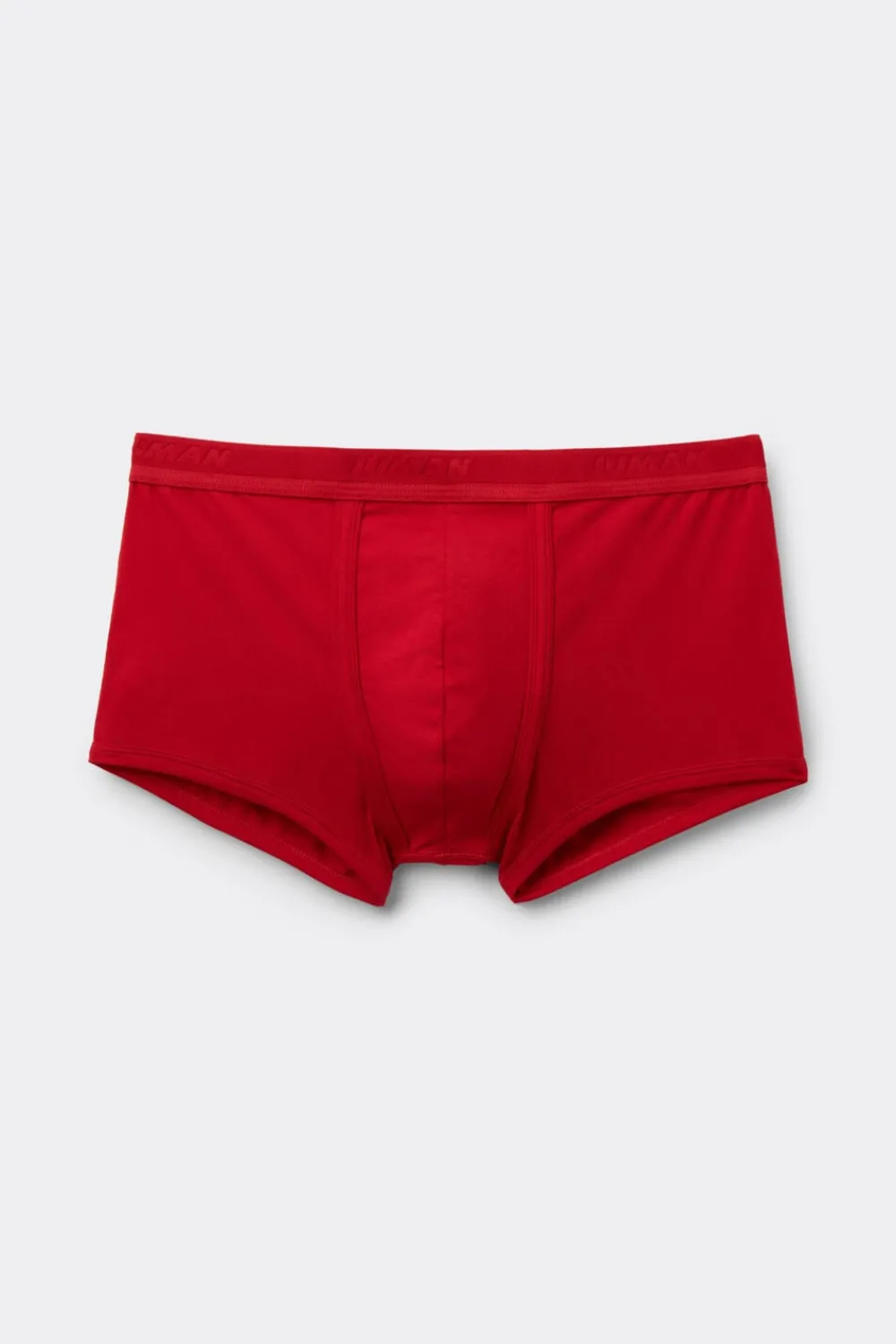 Bokserki|Bawełna Superior>Intimissimi Bokserki z Bawełny Superior z Logo czerwony - 5222 - rosso intenso/rosso
